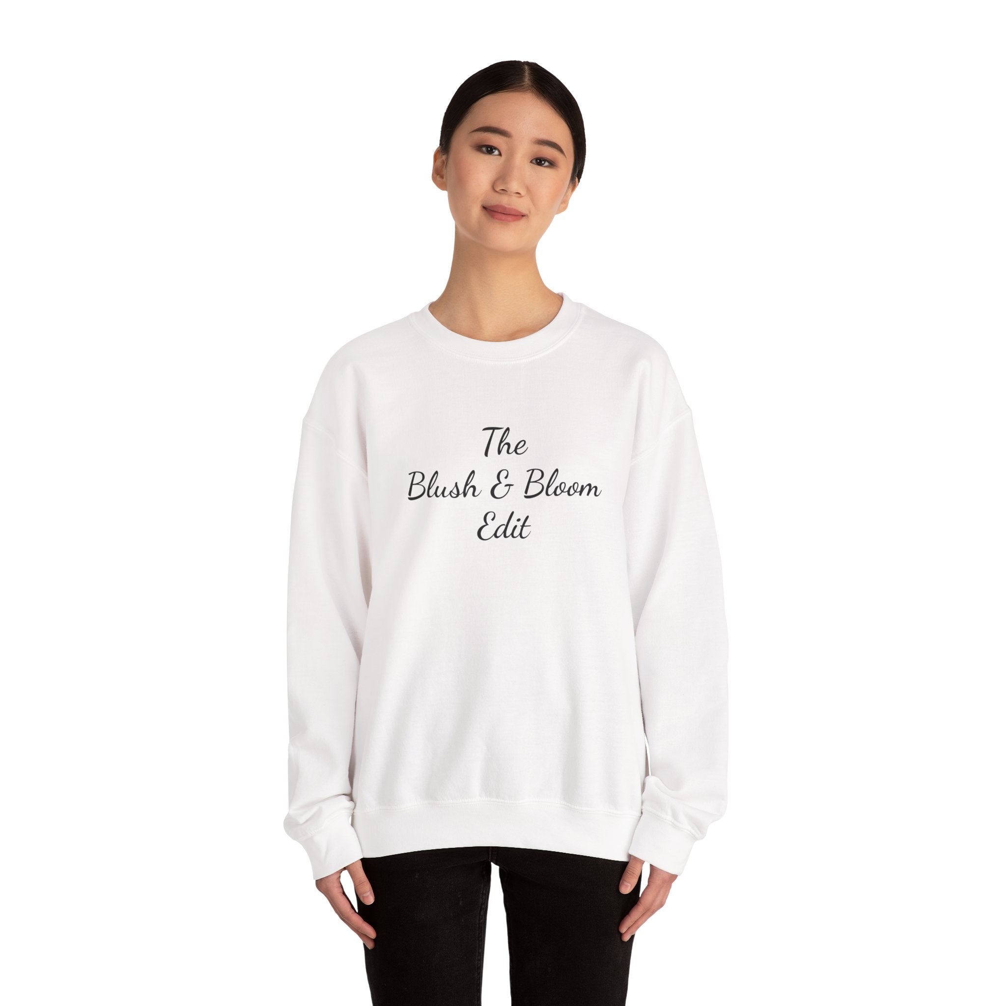 The Blush Edit crewneck