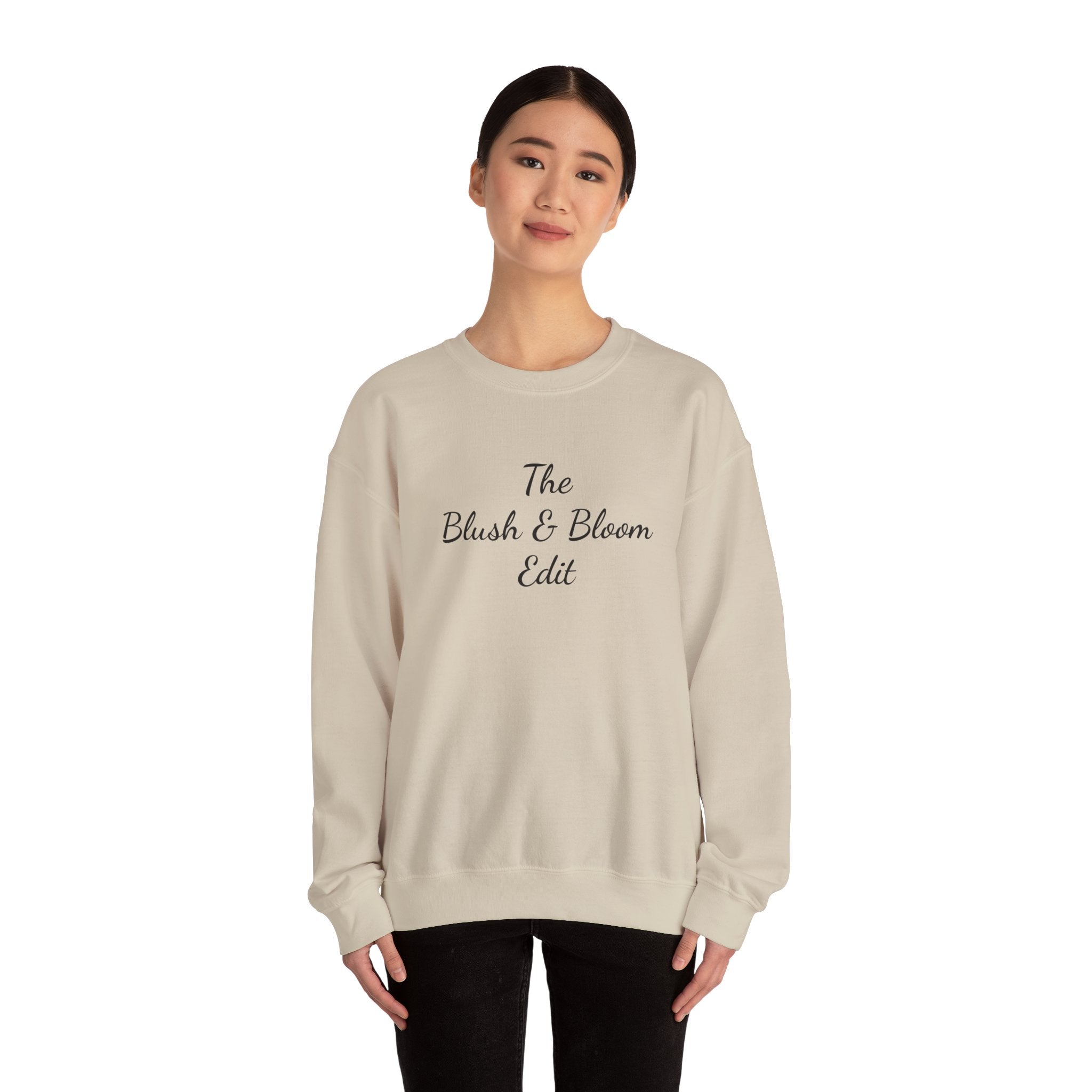The Blush Edit crewneck