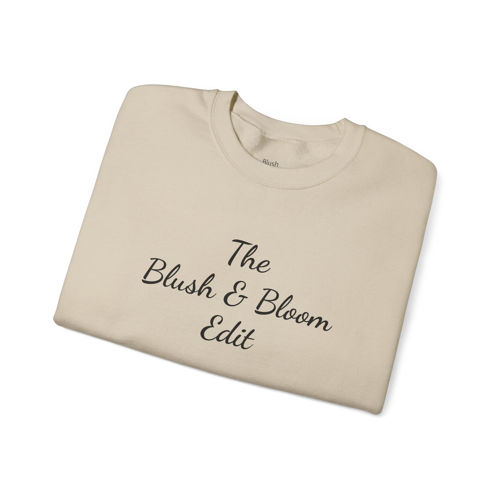 The Blush Edit crewneck