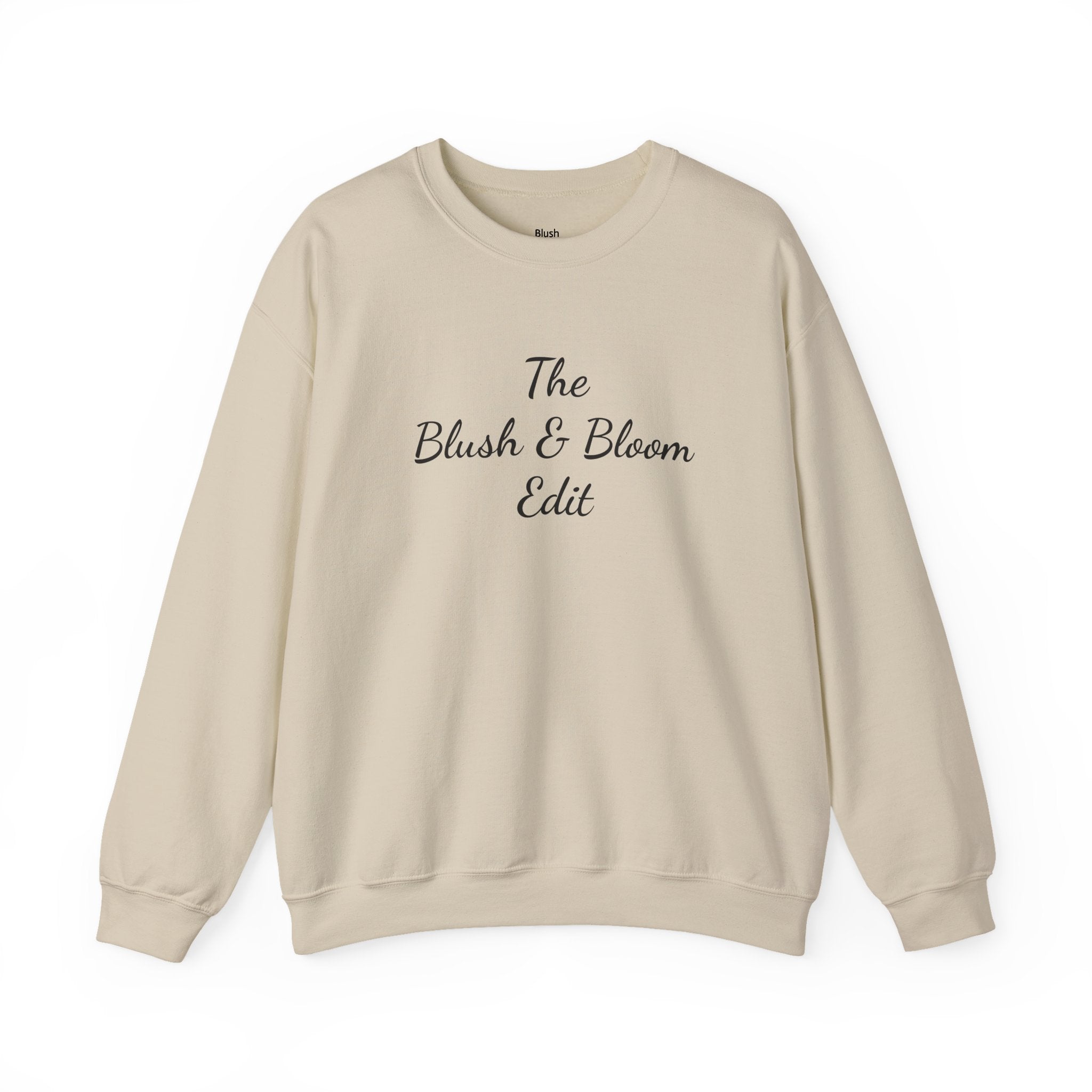 The Blush Edit crewneck