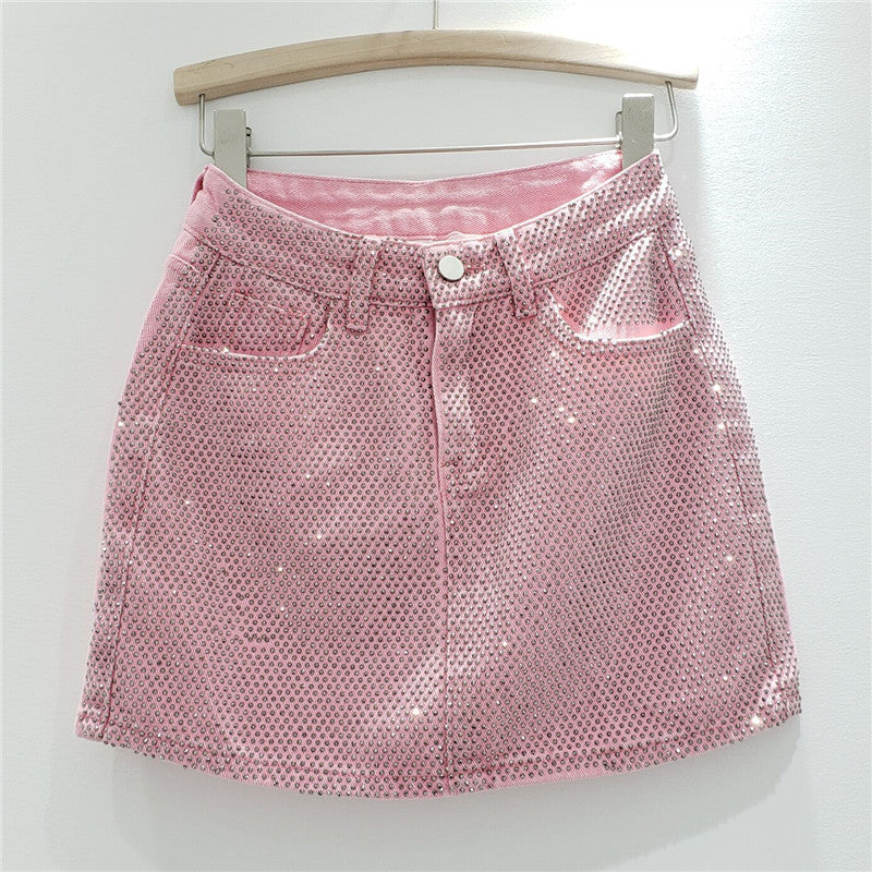 Diamond days mini skirt