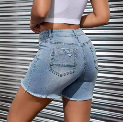 The everyday denim shorts
