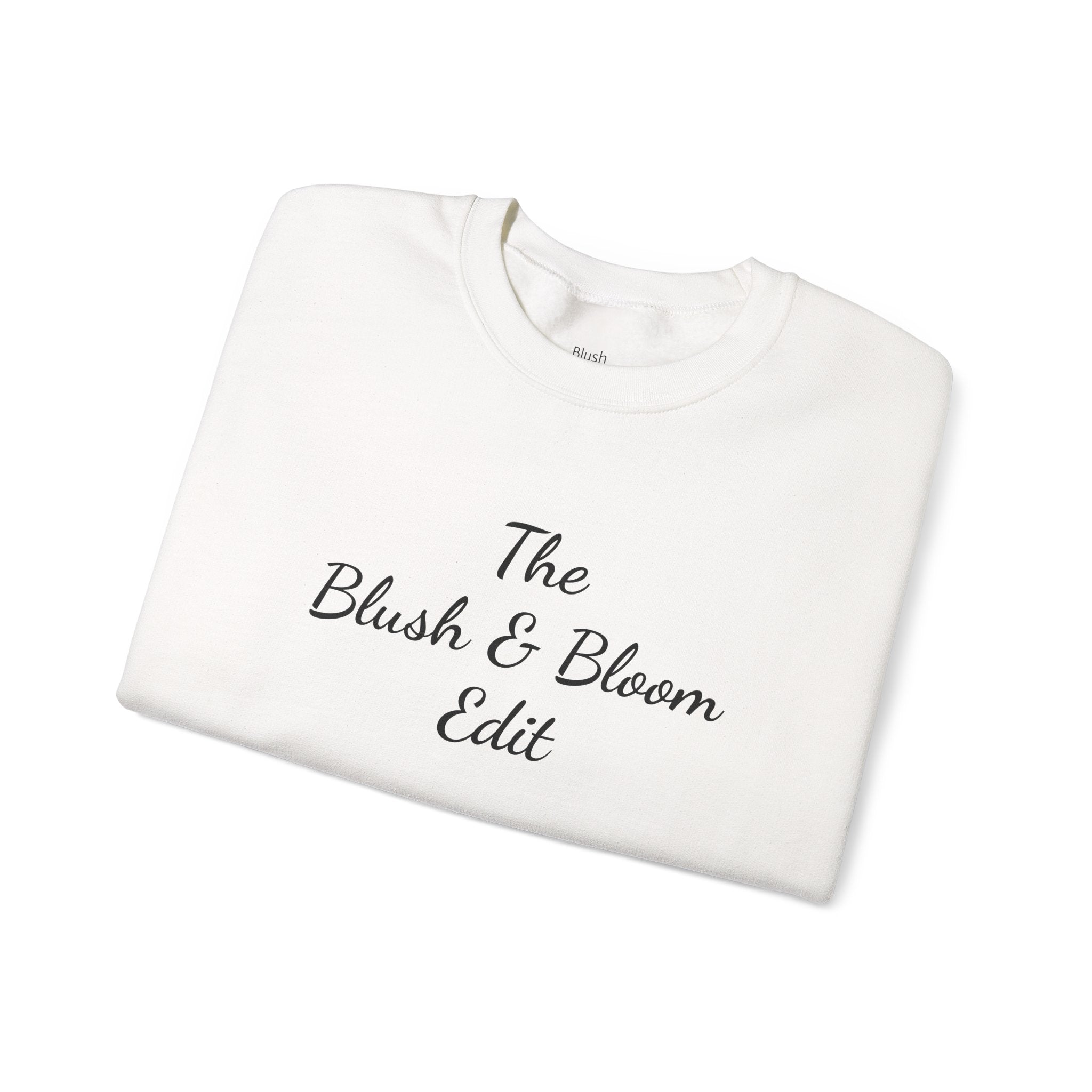 The Blush Edit crewneck