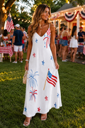 The stars, stripes, & Summer Maxi