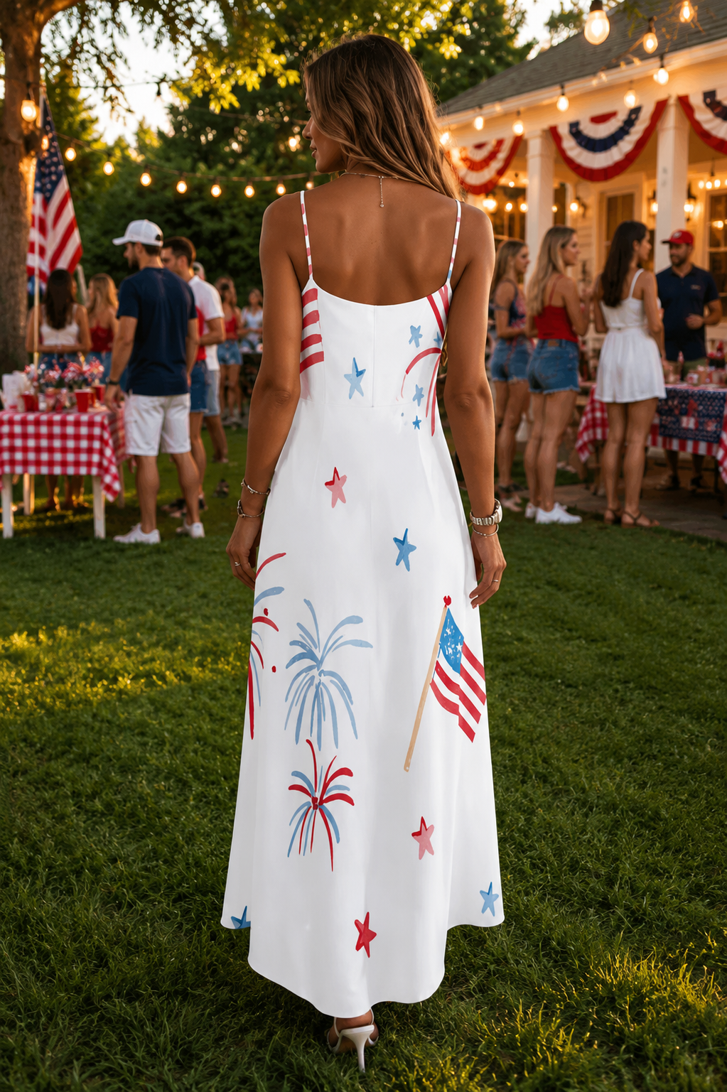 The stars, stripes, & Summer Maxi