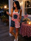 Stars & Sparkers Overall Romper