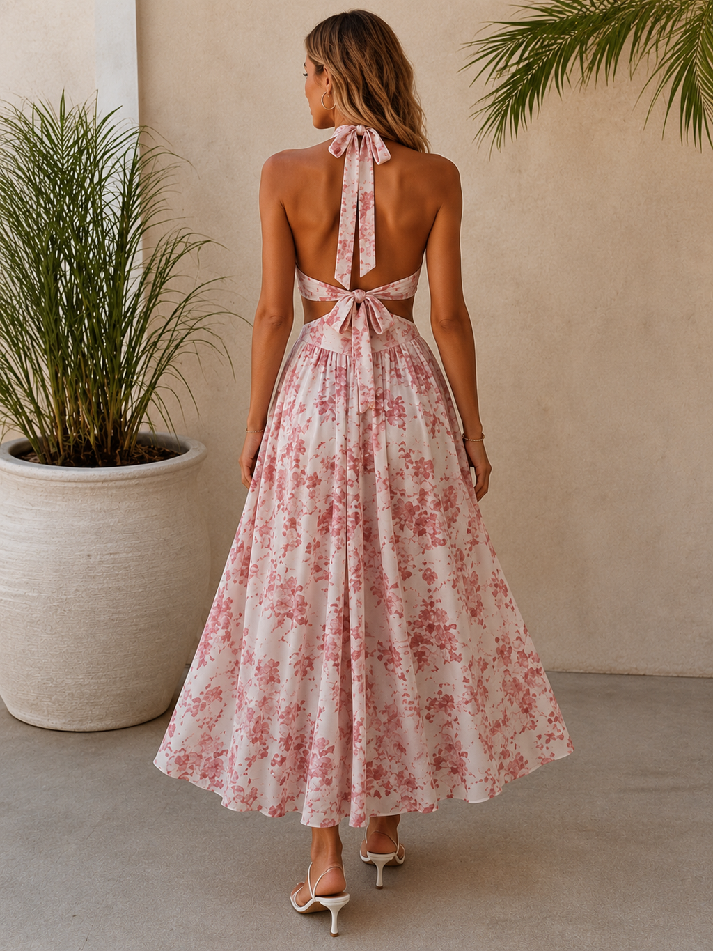 Amalfi bloom maxi