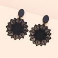 Midnight bloom earrings