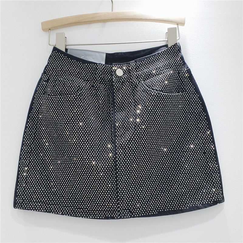Diamond days mini skirt